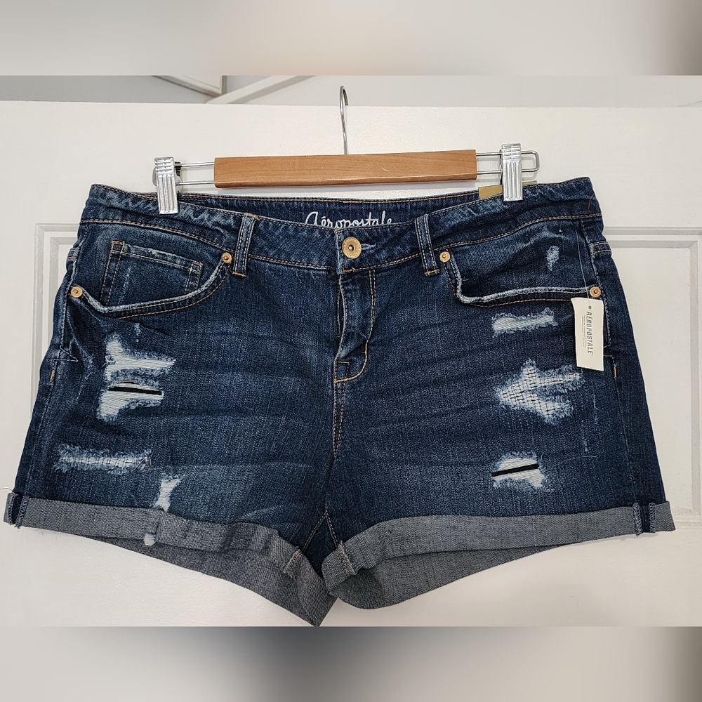 Aeropostale womens jean shorts NWT size 12